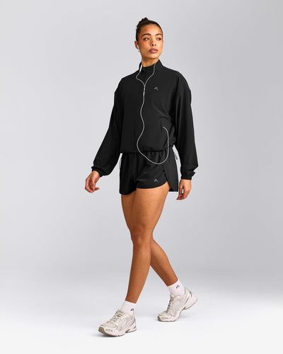 AirMove™ Jacket with Reflective Logo | Black