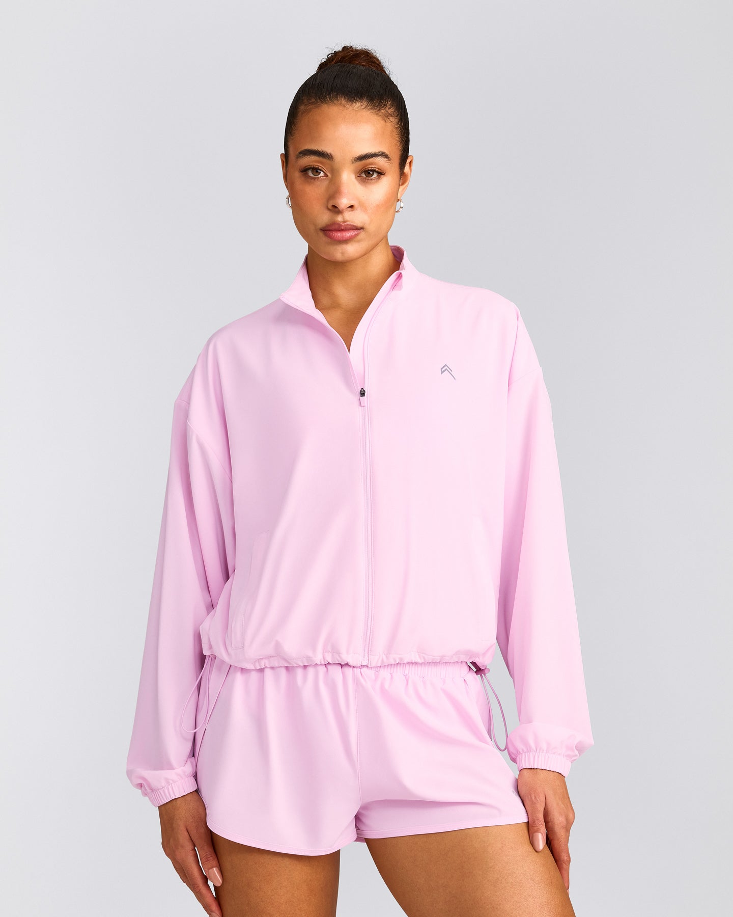AirMove™ Jacket with Reflective Logo | Chalk Pink