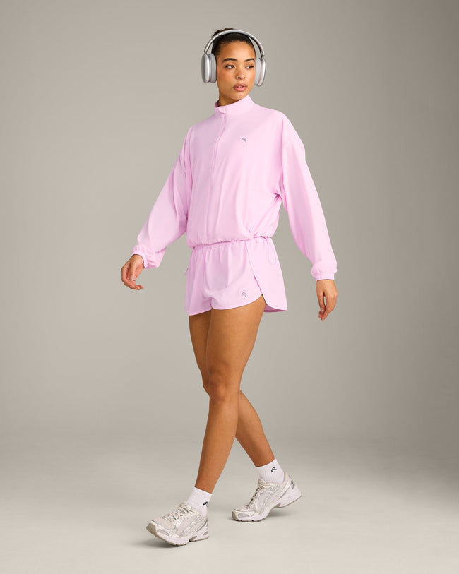 AirMove™ Jacket with Reflective Logo | Chalk Pink