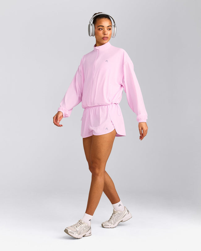 AirMove™ Jacket with Reflective Logo | Chalk Pink