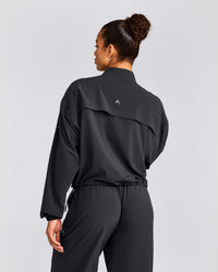 AirMove™ Jacket with Reflective Logo | Coal