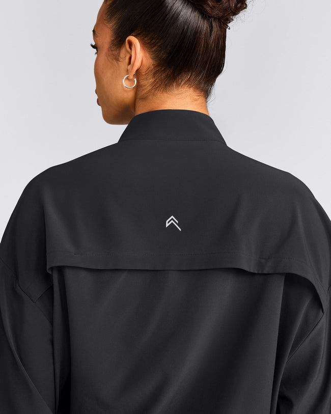 AirMove™ Jacket with Reflective Logo | Coal