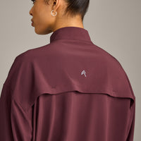 AirMove™ Jacket with Reflective Logo | Velvet Mocha