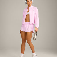 AirMove™ Lined Shorts 2" with Reflective Logo | Chalk Pink