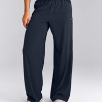 AirMove™ Straight Leg Pants with Reflective Logo | True Blue