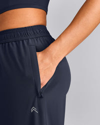 AirMove™ Straight Leg Pants with Reflective Logo | True Blue