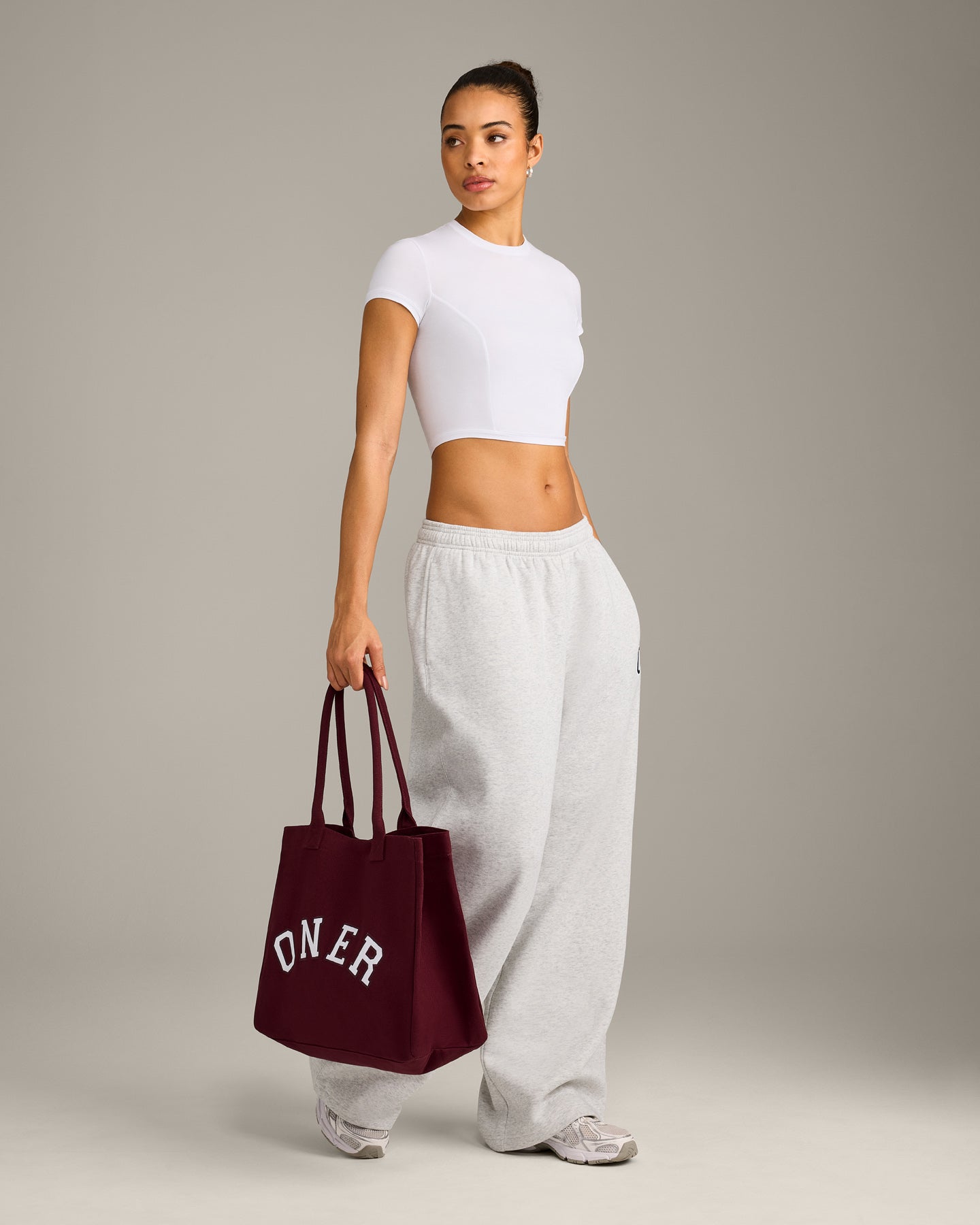 Oner Girlfriend Canvas Tote | Rosewood