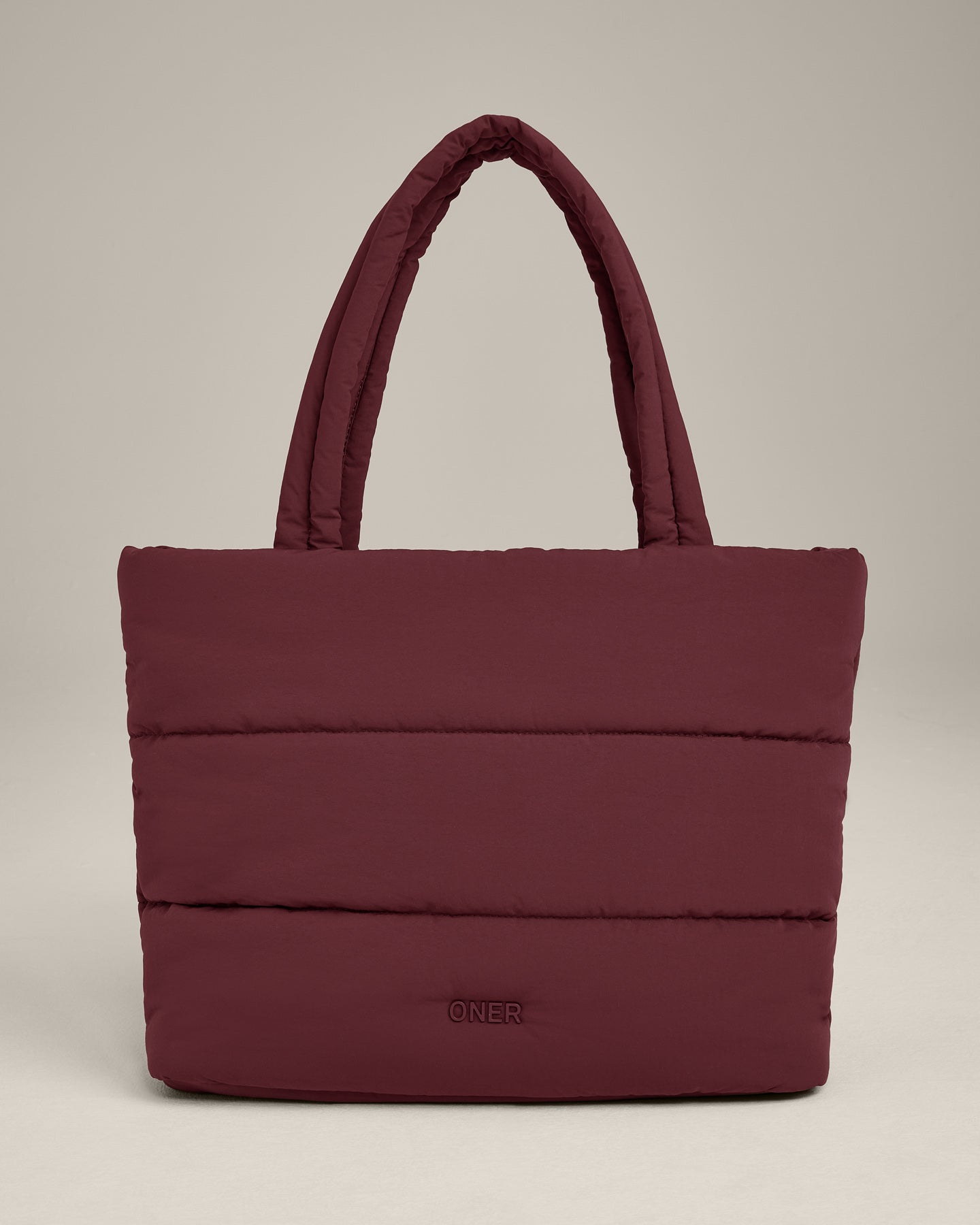 Quilted Tote Bag | Velvet Mocha