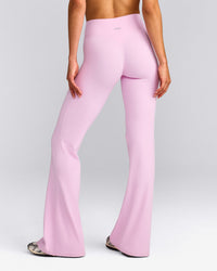 SoftMotion™ Flared Bottoms with Grey Logo | Chalk Pink
