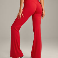 SoftMotion™ Flared Bottoms with Grey Logo | Fiery Red