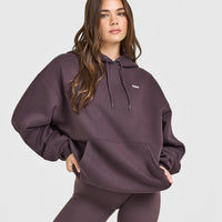 Foundations Oversized Hoodie | Umber Brown