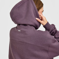Foundations Oversized Hoodie | Vintage Purple