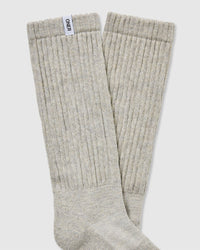 Slouchy Socks 2 Pack | Umber Brown/ Sand