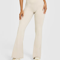 SoftMotion™ Flared Bottoms with White Logo | Sand
