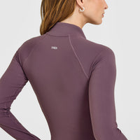 SoftMotion™ Jacket with White Logo | Vintage Purple