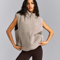 Sherpa Vest | Warm Sand
