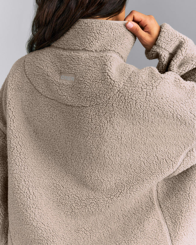 Sherpa Jacket | Warm Sand