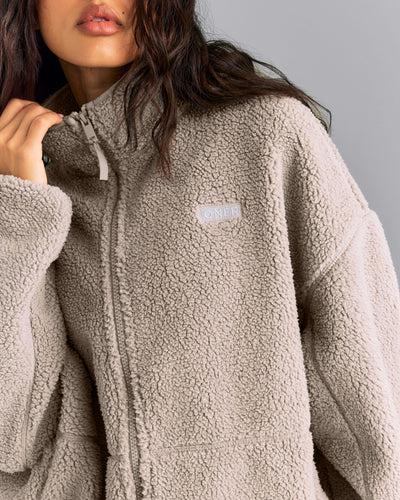 Sherpa Jacket | Warm Sand