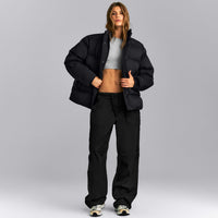 Oversized Puffer Jacket | Black
