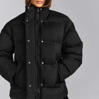 Oversized Puffer Jacket | Black