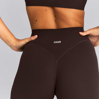 SoftMotion™ 3/4 Length Leggings | 70% Cocoa
