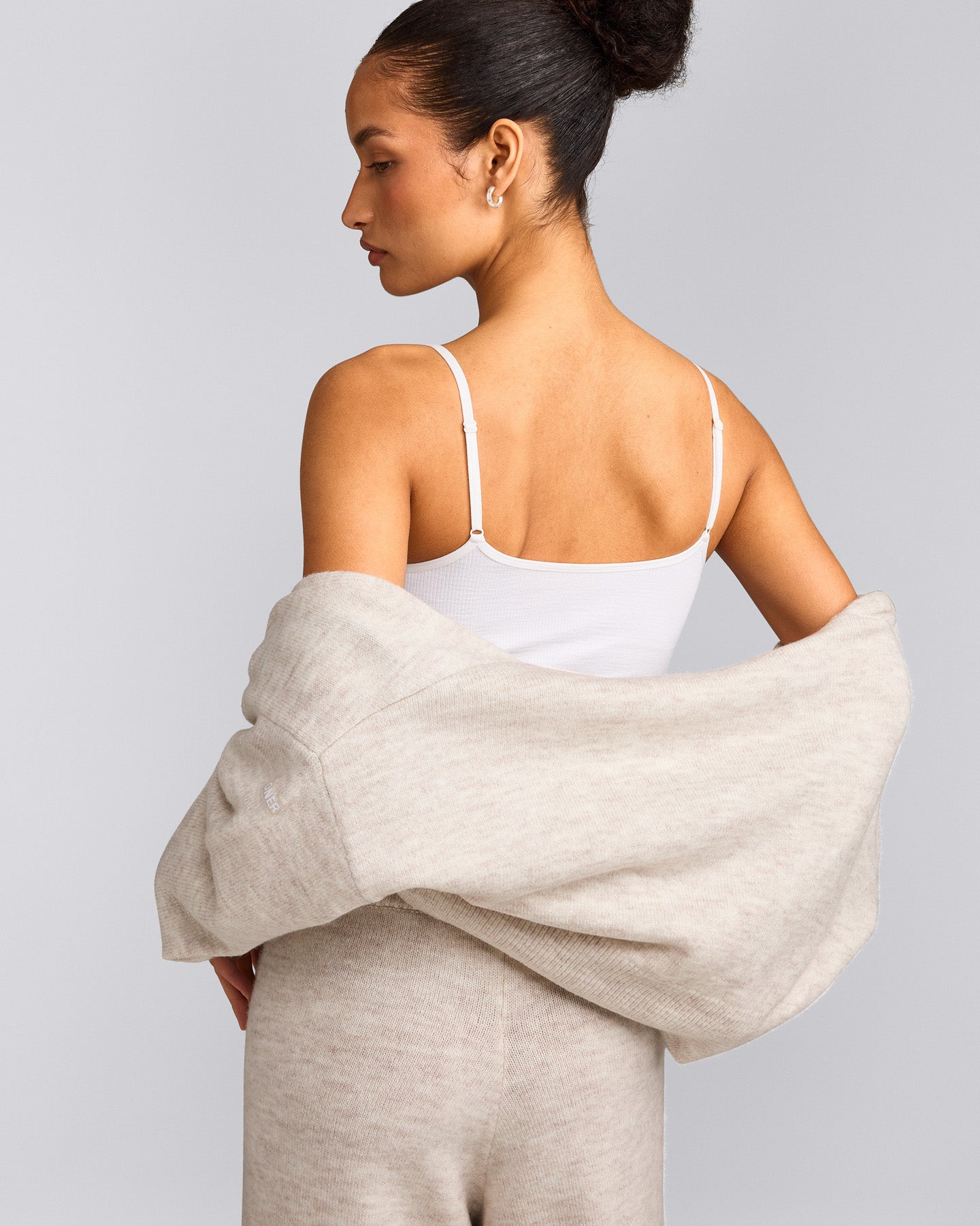 Seamless Strappy Vest | White