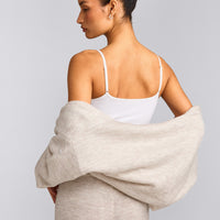Seamless Strappy Vest | White