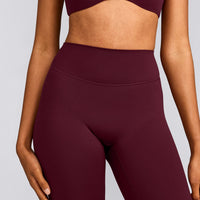 SoftMotion™ Flared Bottoms with Grey Logo | Cherry Lacquer Purple