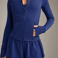 UnifiedMove™ Pocket Jacket with Reflective Logo | Varsity Blue