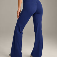 UnifiedMove™ Wrap Flared Bottoms with Reflective Logo | Varsity Blue