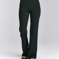 SoftMotion™ Flared Bottoms with Grey Logo | Emerald Noir