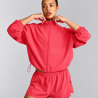 AirMove™ Jacket with Bonding with Reflective Logo | Charged Pink
