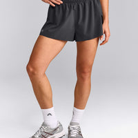 AirMove™ Lined Shorts 2" with Pocket and Reflective Logo | Coal