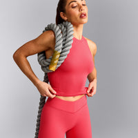 Oner Seamless Fitted Vest | Light Charged Pink