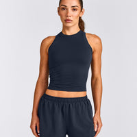 Oner Seamless Fitted Tank Top | Light True Blue
