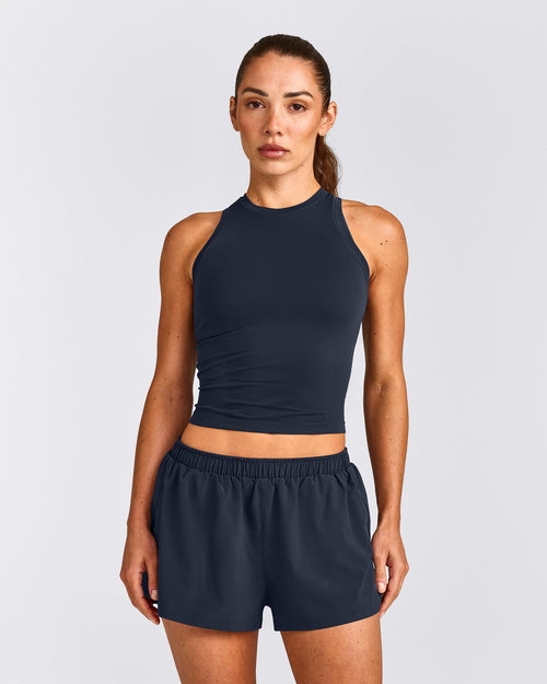 Oner Seamless Fitted Vest | Light True Blue