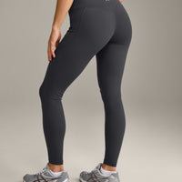 UnifiedMove™ Pocket Leggings with Bonding with Reflective Logo | Coal