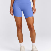 UnifiedMove™ Pocket Shorts 6" with Bonding with Reflective Logo | Glaucous Blue