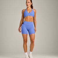 UnifiedMove™ Pocket Shorts 6" with Bonding with Reflective Logo | Glaucous Blue