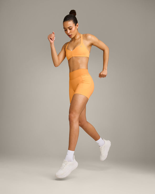 UnifiedMove™ Pocket Shorts 6" with Bonding with Reflective Logo | Powdered Orange