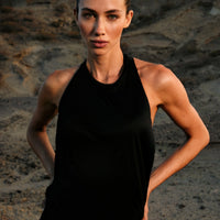 PrecisionMove™ Drop Armhole Tank Top | Black