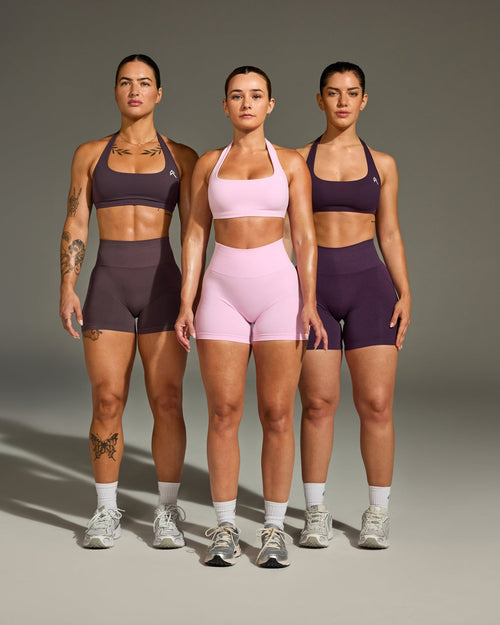 EasyLift™ Halter Bralette | Chalk Pink