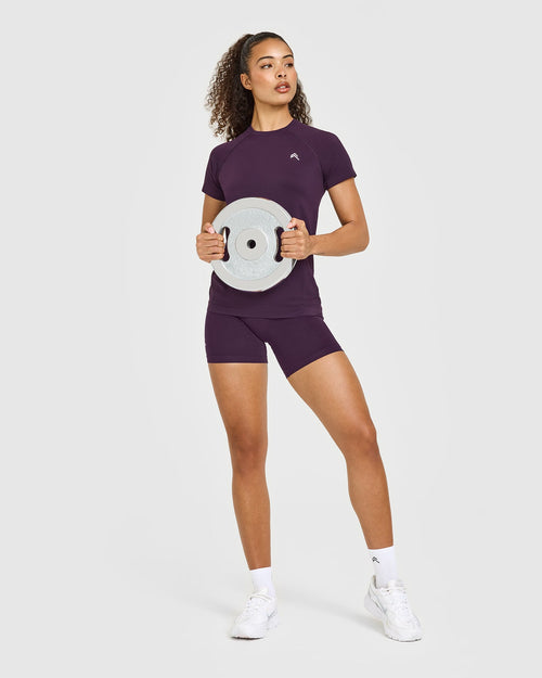 Go To Seamless Loose Top | Blackberry Purple