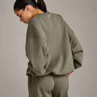 Foundations All Season Crew Neck Sweatshirt | Alpine Green