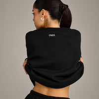 Foundations All Season Crew Neck Sweatshirt | Black
