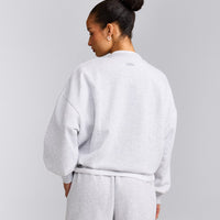 Foundations All Season Crew Neck Sweatshirt | Grey Marl