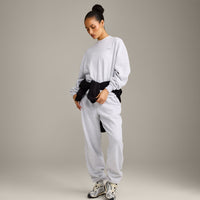 Foundations All Season Crew Neck Sweatshirt | Grey Marl