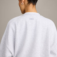 Foundations All Season Crew Neck Sweatshirt | Grey Marl