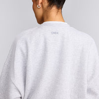 Foundations All Season Crew Neck Sweatshirt | Grey Marl