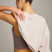 Foundations All Season Crew Neck Sweatshirt | Oat Marl